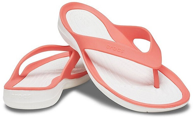 (Women) Crocs Outdoor Sports Flip-Flops Pink 204974-6SL Shop (Women) Crocs Outdoor Sports Flip-Flops Pink 204974-6SL