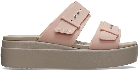 (W) Crocs 淡粉色布鲁克林凉鞋 '棕米色' 207431-6RL Order (W) Crocs 淡粉色布鲁克林凉鞋 '棕米色' 207431-6RL