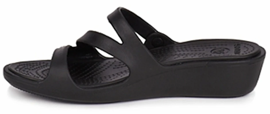 Crocs Patricia 戶外一字型休閒舒適拖鞋 女款 黑色 Buy Crocs Patricia 戶外一字型休閒舒適拖鞋 女款 黑色
