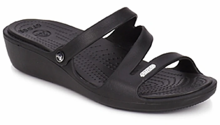 Crocs Patricia 戶外一字型休閒舒適拖鞋 女款 黑色 Order Crocs Patricia 戶外一字型休閒舒適拖鞋 女款 黑色