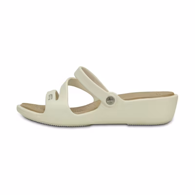 (W) Crocs Patricia 'Oyster Gold'