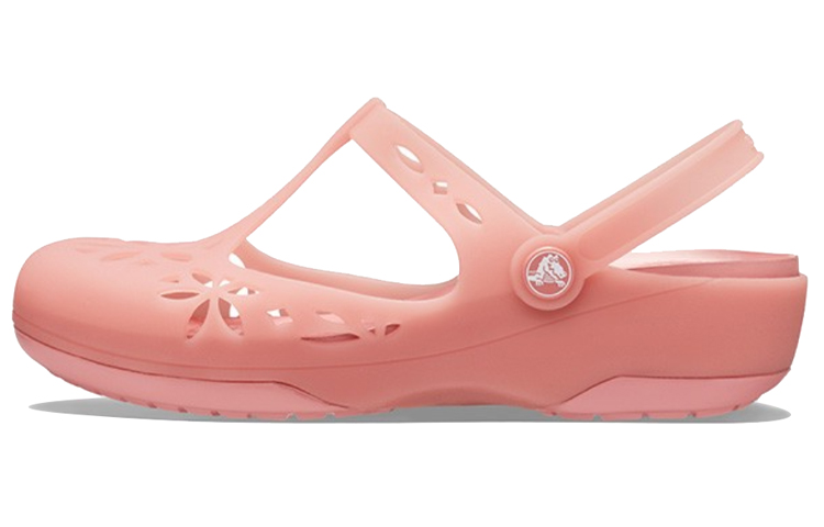 (Women) Crocs Pink Sandals 204939-61Z