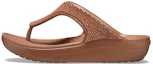 Buy (Women) Crocs Platform Clog 'Gradient Sparkle Brown Yellow' 205743-7H3