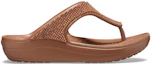 Order (Women) Crocs Platform Clog 'Gradient Sparkle Brown Yellow' 205743-7H3
