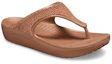 Lookbook (Women) Crocs Platform Clog 'Gradient Sparkle Brown Yellow' 205743-7H3