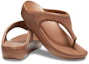 Shop (Women) Crocs Platform Clog 'Gradient Sparkle Brown Yellow' 205743-7H3