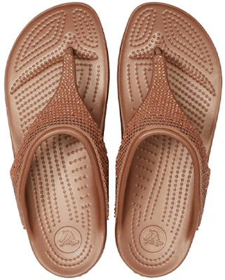 (Women) Crocs Platform Clog 'Gradient Sparkle Brown Yellow' 205743-7H3 Purchase (Women) Crocs Platform Clog 'Gradient Sparkle Brown Yellow' 205743-7H3