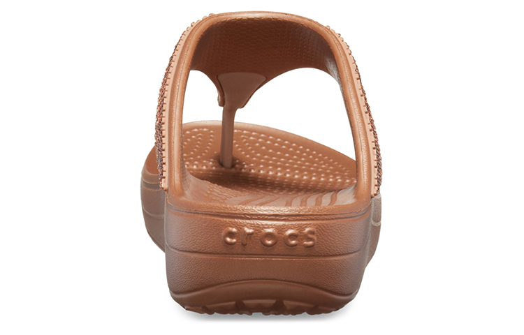 Details for (Women) Crocs Platform Clog 'Gradient Sparkle Brown Yellow' 205743-7H3