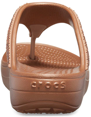 (Women) Crocs Platform Clog 'Gradient Sparkle Brown Yellow' 205743-7H3 Details for (Women) Crocs Platform Clog 'Gradient Sparkle Brown Yellow' 205743-7H3