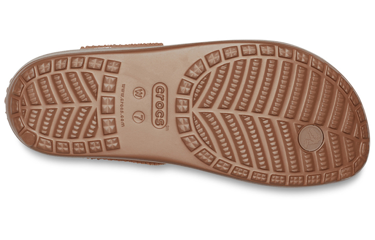 Sizing (Women) Crocs Platform Clog 'Gradient Sparkle Brown Yellow' 205743-7H3