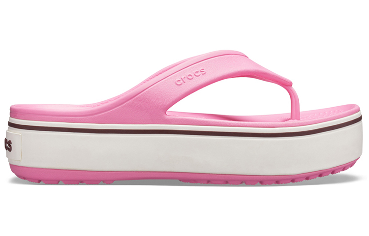 Order (Women) Crocs Platform Flip-Flop 'Pink' 205681-6QF