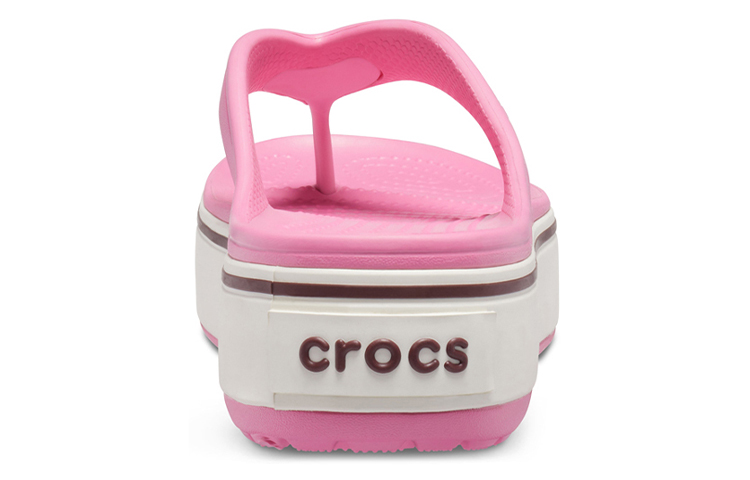 Details for (Women) Crocs Platform Flip-Flop 'Pink' 205681-6QF
