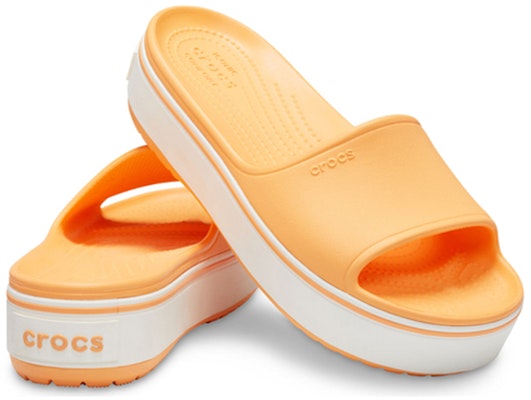 (Women) Crocs Platform Slide 'Yellow' 205631-82S Shop (Women) Crocs Platform Slide 'Yellow' 205631-82S