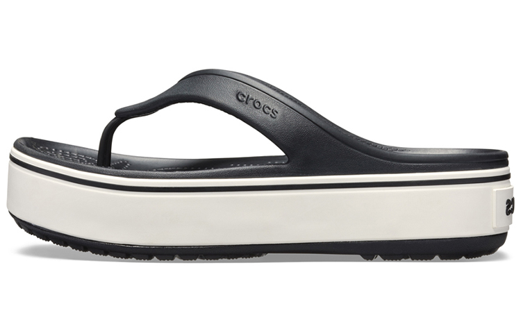 Buy (W) Crocs Platform Sport Flip 'Hitam' 205681-066