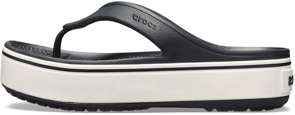 (Women) Crocs Platform Sport Flip 'Black' 205681-066 Buy (Women) Crocs Platform Sport Flip 'Black' 205681-066