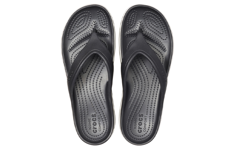 Purchase (W) Crocs Platform Sport Flip 'Hitam' 205681-066