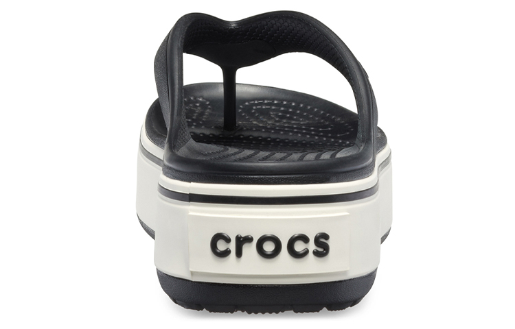 Details for (W) Crocs Platform Sport Flip 'Hitam' 205681-066