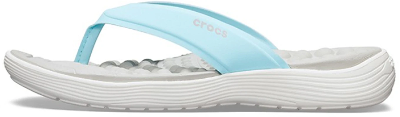 (Women) Crocs Reviva Flip-Flops Blue 205473-4KA Buy (Women) Crocs Reviva Flip-Flops Blue 205473-4KA