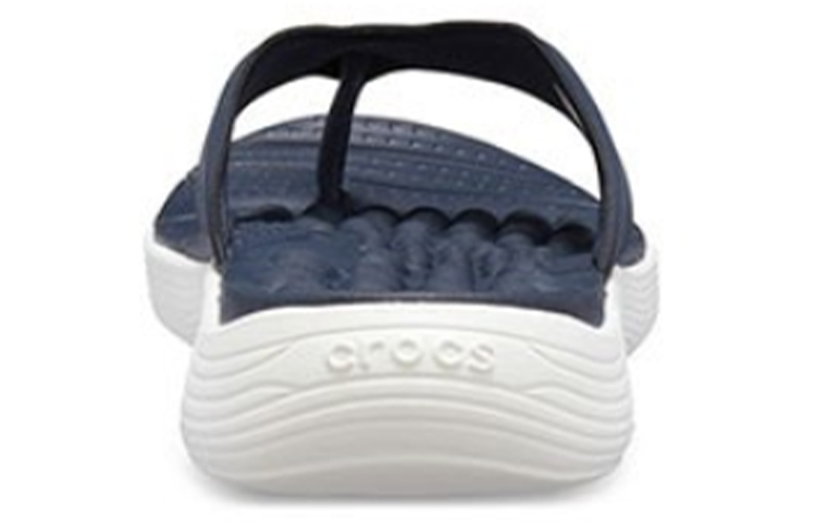 Lookbook (Women) Crocs Reviva Flip-Flops Deep Blue 205473-462