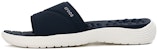 (W) Crocs Reviva Ringan Selesa Kasual Selipar Biru Gelap 205474-462
