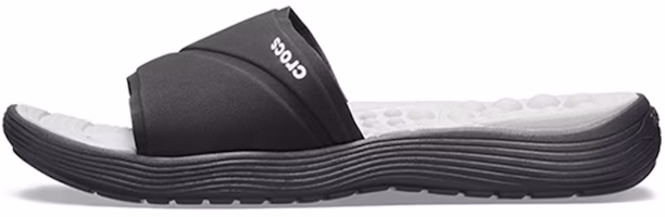 (Women) Crocs Reviva Slide 'Black Casual' 205474-060 (Women) Crocs Reviva Slide 'Black Casual' 205474-060