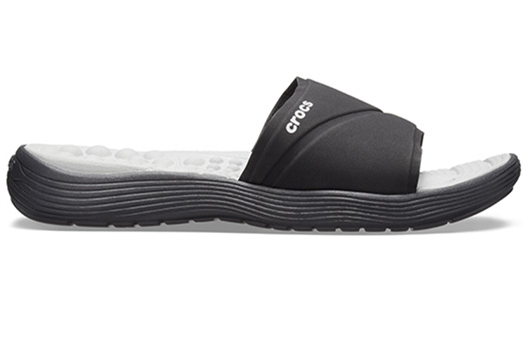 Order (Women) Crocs Reviva Slide 'Black Casual' 205474-060
