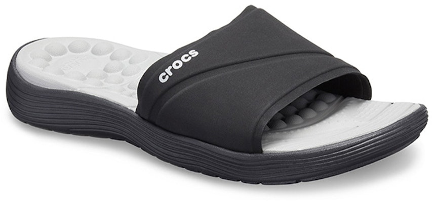 (W) Crocs Reviva Slide 'Hitam Kasual' 205474-060 Lookbook (W) Crocs Reviva Slide 'Hitam Kasual' 205474-060
