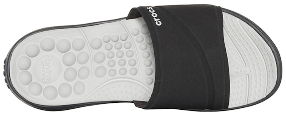 (W) Crocs Reviva Slide 'Hitam Kasual' 205474-060 Purchase (W) Crocs Reviva Slide 'Hitam Kasual' 205474-060