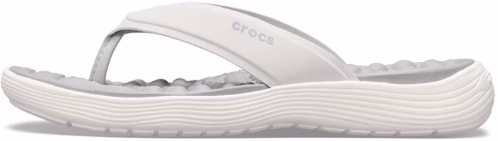 (Women) Crocs Reviva Slide 'Grey' 205473-11W (Women) Crocs Reviva Slide 'Grey' 205473-11W