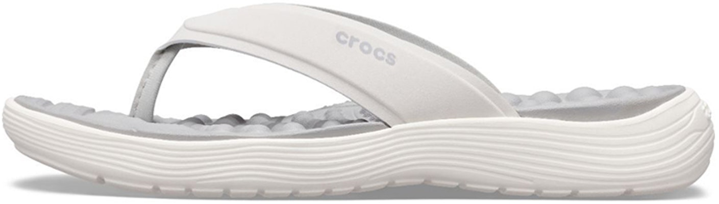 (Women) Crocs Reviva Slide 'Grey' 205473-11W Buy (Women) Crocs Reviva Slide 'Grey' 205473-11W