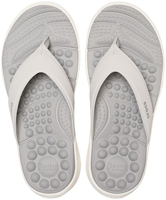 (Women) Crocs Reviva Slide 'Grey' 205473-11W Purchase (Women) Crocs Reviva Slide 'Grey' 205473-11W