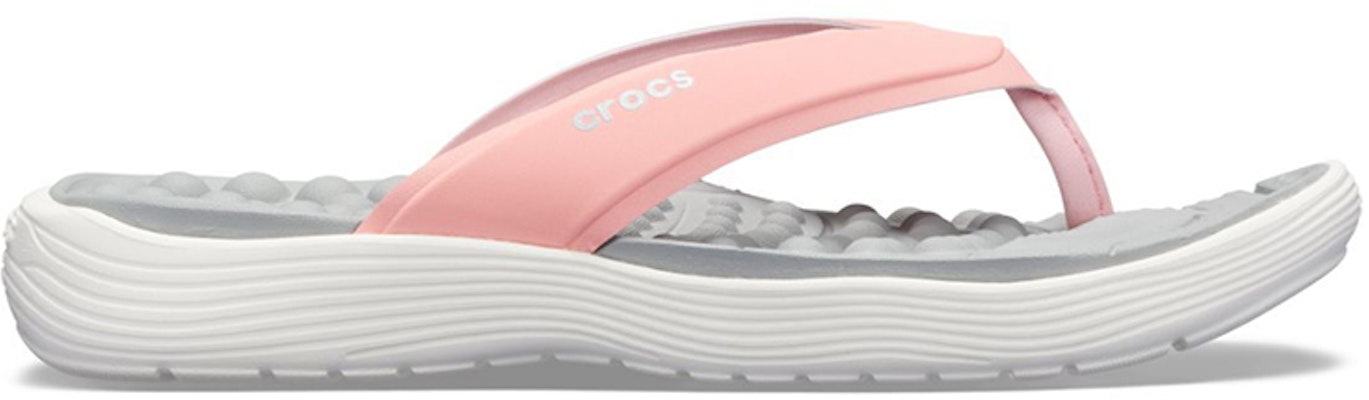(Women) Crocs Reviva Slide 'Grey Pink' 205473-6KP Order (Women) Crocs Reviva Slide 'Grey Pink' 205473-6KP