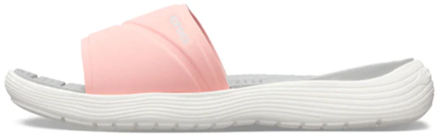(Women) Crocs Reviva Slide 'Grey Pink' 205474-6KP (Women) Crocs Reviva Slide 'Grey Pink' 205474-6KP