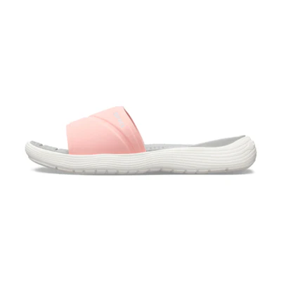 (W) Crocs Reviva Slide 'Grey Pink'