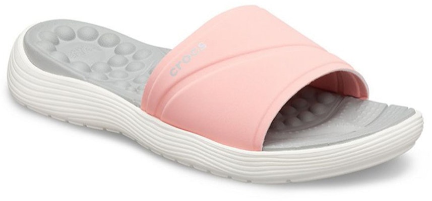 (Women) Crocs Reviva Slide 'Grey Pink' 205474-6KP Lookbook (Women) Crocs Reviva Slide 'Grey Pink' 205474-6KP