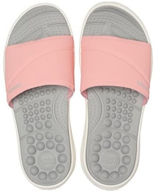 (Women) Crocs Reviva Slide 'Grey Pink' 205474-6KP Purchase (Women) Crocs Reviva Slide 'Grey Pink' 205474-6KP
