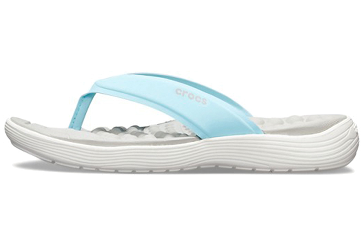 (Women) Crocs Reviva Slide 'Light Blue Comfort' 205473-4S3