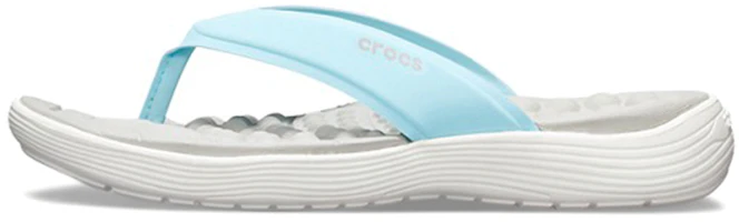 (Women) Crocs Reviva Slide 'Light Blue Comfort' 205473-4S3 (Women) Crocs Reviva Slide 'Light Blue Comfort' 205473-4S3