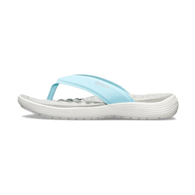(W) Crocs Reviva Slide 'Light Blue CMFT'