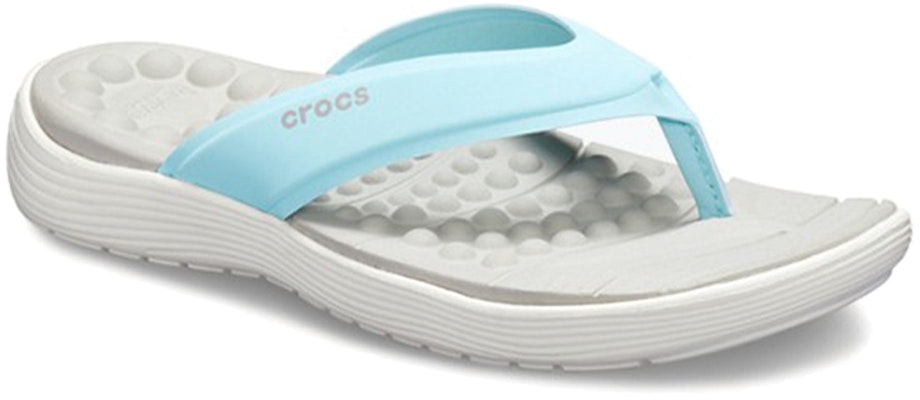 (W) Crocs Reviva Slide 'Light Blue Comfort' Sandal Kenyamanan Biru Muda 205473-4S3 Lookbook (W) Crocs Reviva Slide 'Light Blue Comfort' Sandal Kenyamanan Biru Muda 205473-4S3