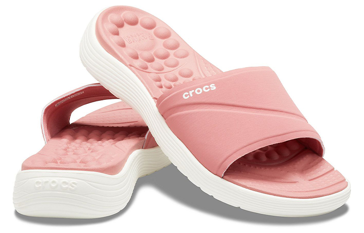 Shop (Women) Crocs Reviva Slide 'Pink' 205474-6PH