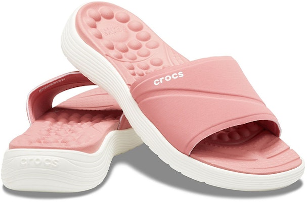 (Women) Crocs Reviva Slide 'Pink' 205474-6PH Shop (Women) Crocs Reviva Slide 'Pink' 205474-6PH