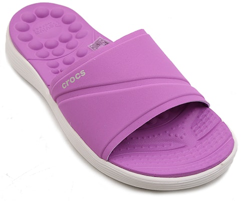 (Women) Crocs Reviva Slide 'Purple' 205474-592 Order (Women) Crocs Reviva Slide 'Purple' 205474-592