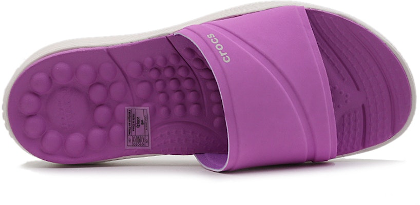 (Women) Crocs Reviva Slide 'Purple' 205474-592 Lookbook (Women) Crocs Reviva Slide 'Purple' 205474-592