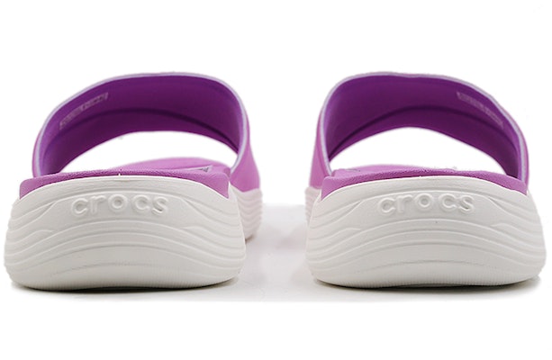 (Women) Crocs Reviva Slide 'Purple' 205474-592 Shop (Women) Crocs Reviva Slide 'Purple' 205474-592