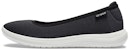 (W) Kasut Sukan Kasual Crocs Reviva Cozy Bernafas Hitam Putih Rendah Atasan 205880-066