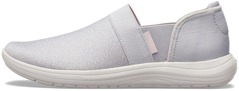 (W) クロックス リバイバ スリップオン (ライトグレー) 205804-01S Buy (W) クロックス リバイバ スリップオン (ライトグレー) 205804-01S