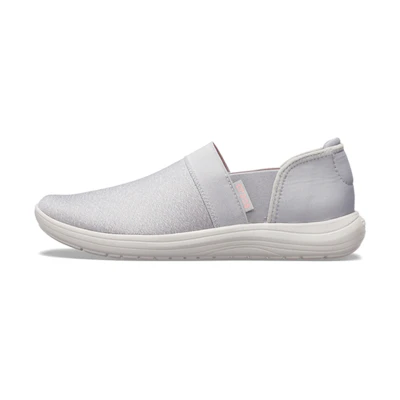 (W) Crocs Reviva Slip-On 'Light Grey'