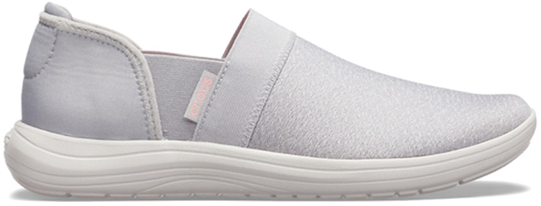 (W) クロックス リバイバ スリップオン (ライトグレー) 205804-01S Order (W) クロックス リバイバ スリップオン (ライトグレー) 205804-01S