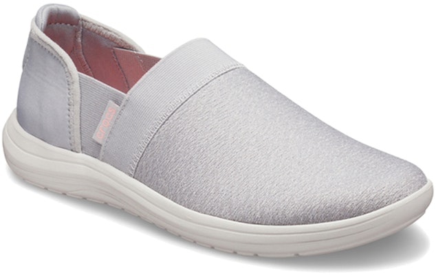 (W) Crocs Reviva Slip-On 'Kelabu Cerah' 205804-01S Lookbook (W) Crocs Reviva Slip-On 'Kelabu Cerah' 205804-01S